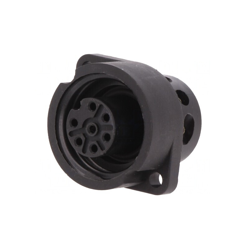 Conector Circular Mamă 7-PIN Argintat 10A RD24 | Electronic-mag.ro | Componente Electronice