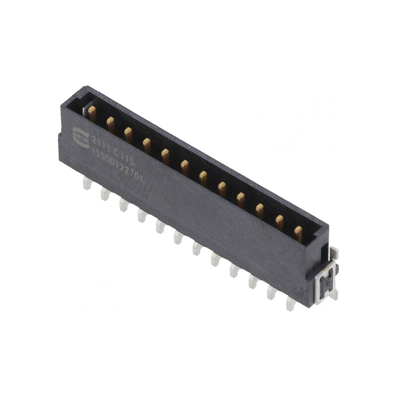 Conector PCB-PCB 12 pini 2,54mm 19A THT