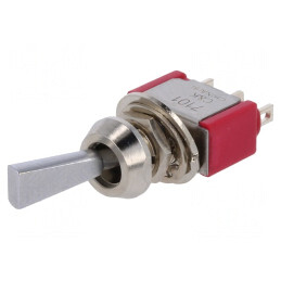Comutator basculant dublu ON-ON 2A 250VAC 5A 28VDC IP40 | Electronic-mag.ro | Componente Electronice