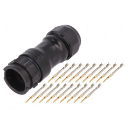 Conector Circular Tată Mufă Crimpat PIN 18-22AWG X-Lok | Electronic-mag.ro | Componente Electronice