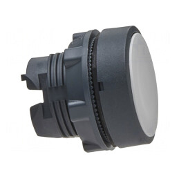 Comutator 22mm Alb cu Acționare prin Apăsare | Electronic-mag.ro | Componente Electronice