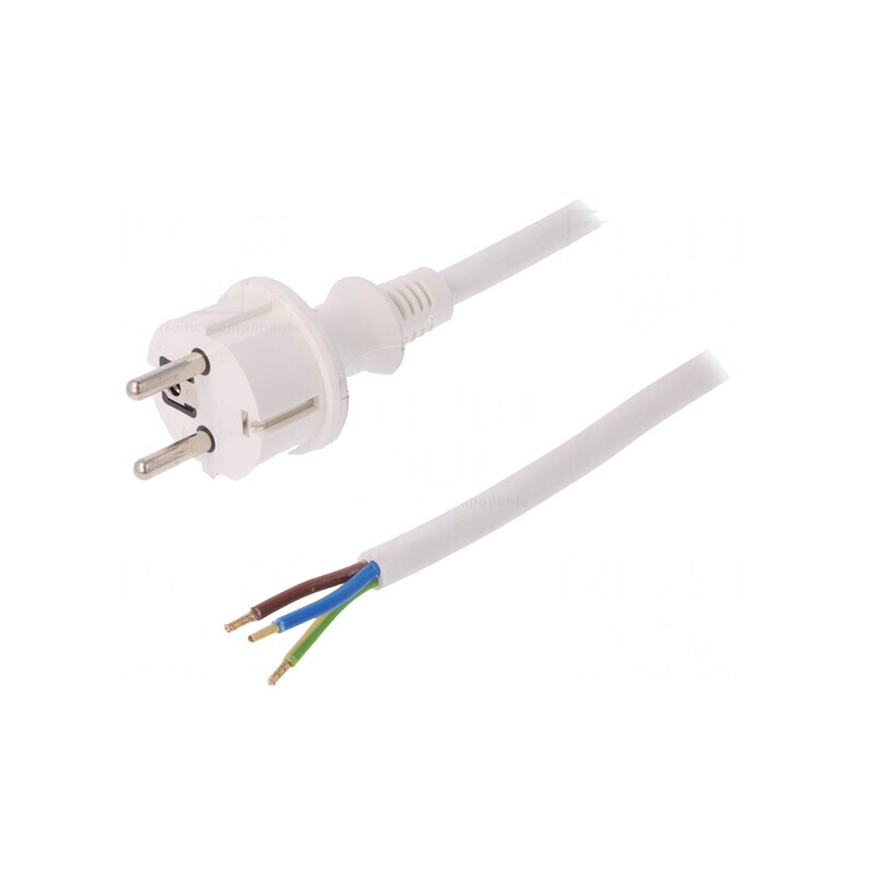 Cablu SCHUKO 3x2,5mm2 PVC 4m | Electronic-mag.ro | Componente Electronice