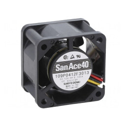Ventilator axial 12V DC 40x40x28mm 14.64m3/h 30dBA cu bilă | Electronic-mag.ro | Componente Electronice