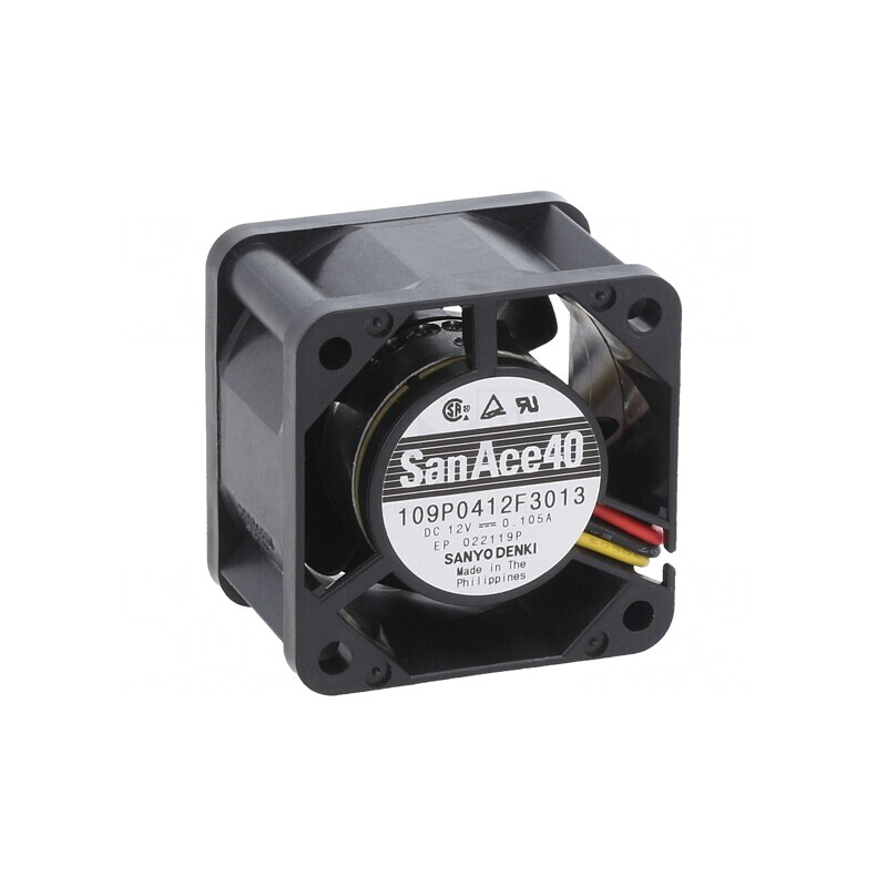 Ventilator axial 12V DC 40x40x28mm 14.64m3/h 30dBA cu bilă | Electronic-mag.ro | Componente Electronice