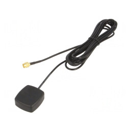 Antenă GNSS GPS Magnet SMA 38x34x13.5mm | Electronic-mag.ro | Componente Electronice