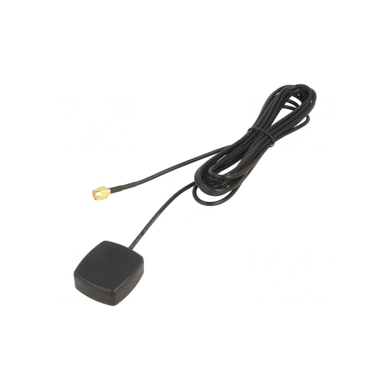 Antenă GNSS GPS Magnet SMA 38x34x13.5mm | Electronic-mag.ro | Componente Electronice