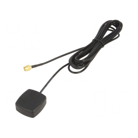 Antenă GNSS GPS Magnet SMA 38x34x13.5mm | Electronic-mag.ro | Componente Electronice