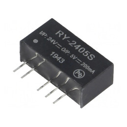 Convertor DC/DC 1W 25V la 5V 200mA | Electronic-mag.ro | Componente Electronice