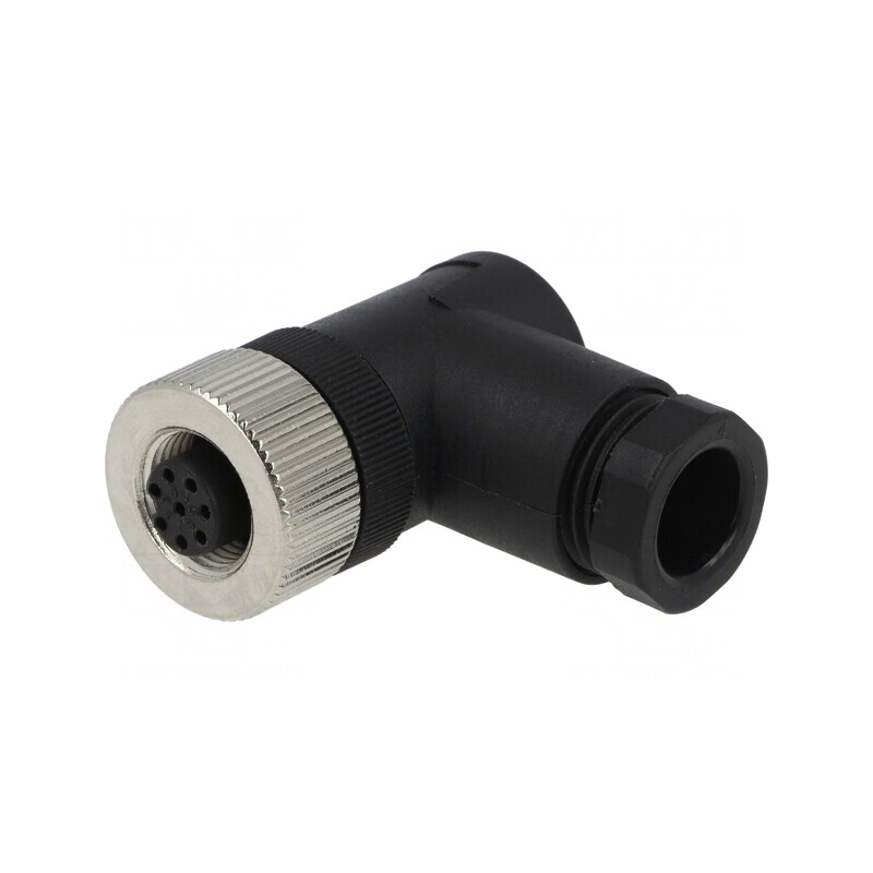 Mufă M12 8 PIN mamă CANopen 30V pe cablu | Electronic-mag.ro | Componente Electronice