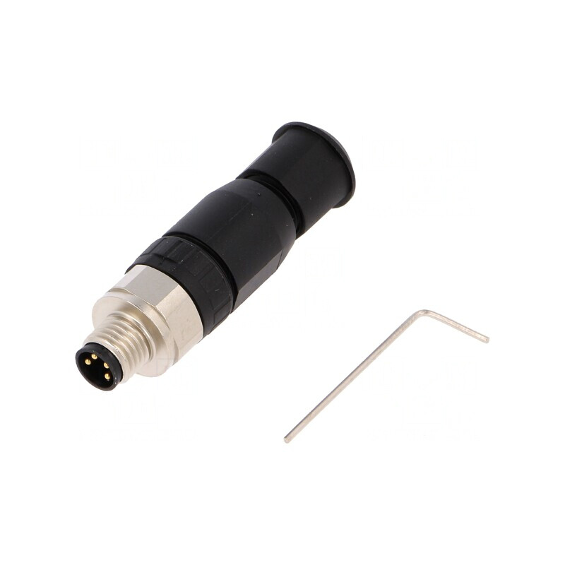 Conector M8 Tată 4 Pin pe Cablu IP67 30V | Electronic-mag.ro | Componente Electronice
