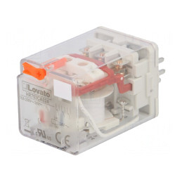 Releu Electromagnetic 3PDT 24VAC 10A | Electronic-mag.ro | Componente Electronice