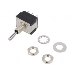 Comutator Basculant 3PDT ON-ON 6A 125V/6V | Electronic-mag.ro | Componente Electronice
