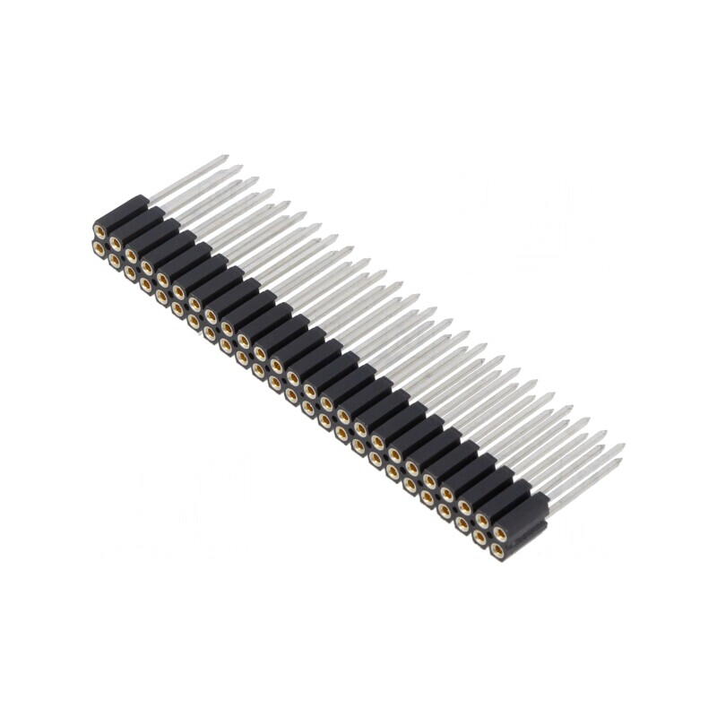 Soclu pini mamă 50 pini 2,54mm THT 2x25 | Electronic-mag.ro | Componente Electronice