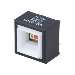 Comutator cu apăsare, 2 poziții, DPDT, 5A/125VAC, ON-(ON) | Electronic-mag.ro | Componente Electronice