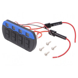 Comutator apăsare 10A/24VDC IP66 | Electronic-mag.ro | Componente Electronice