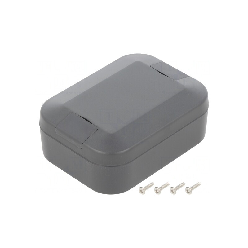 Carcasă Universală WP ABS Grafit IP67 60x80x30mm | Electronic-mag.ro | Componente Electronice