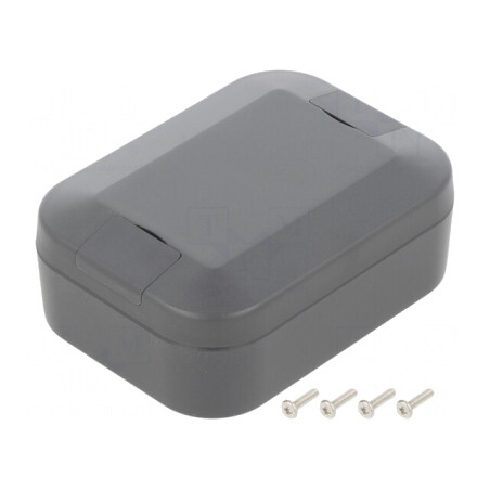 Carcasă Universală WP ABS Grafit IP67 60x80x30mm | Electronic-mag.ro | Componente Electronice
