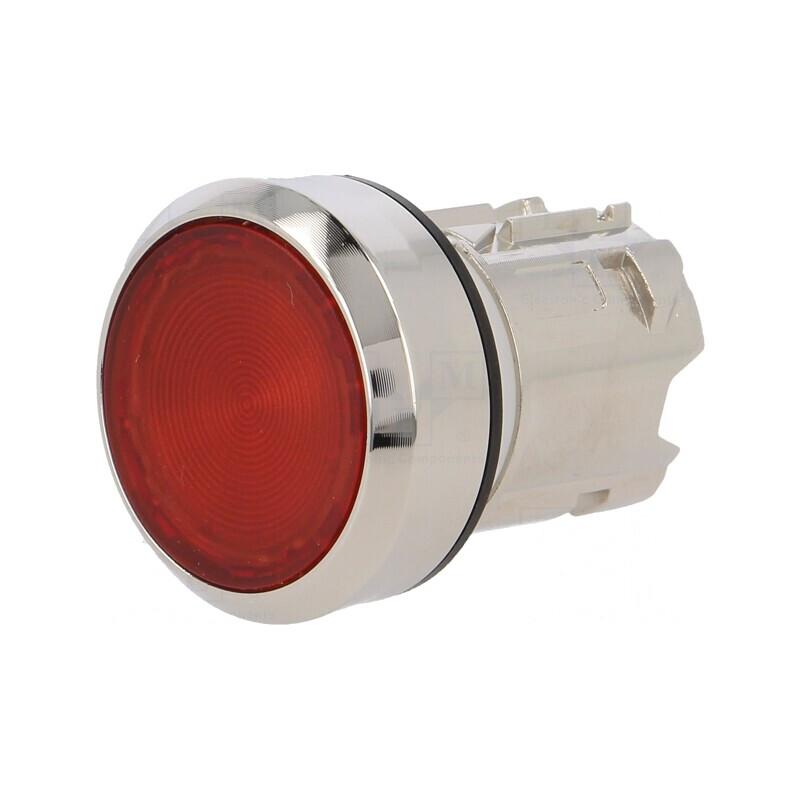 Comutator apăsare 22mm roșu IP67 | Electronic-mag.ro | Componente Electronice
