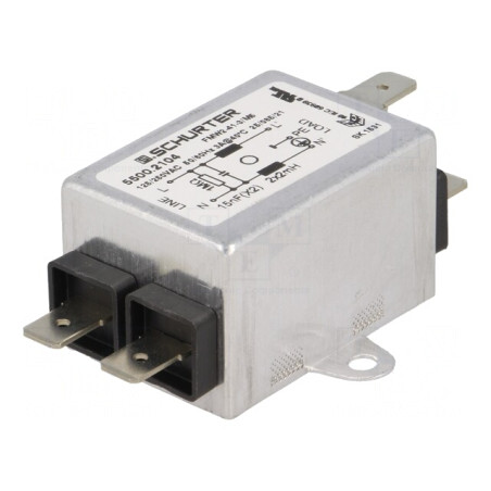 Filtru Anti-Interferențe 250VAC 15nF 2mH 3A | Electronic-mag.ro | Componente Electronice