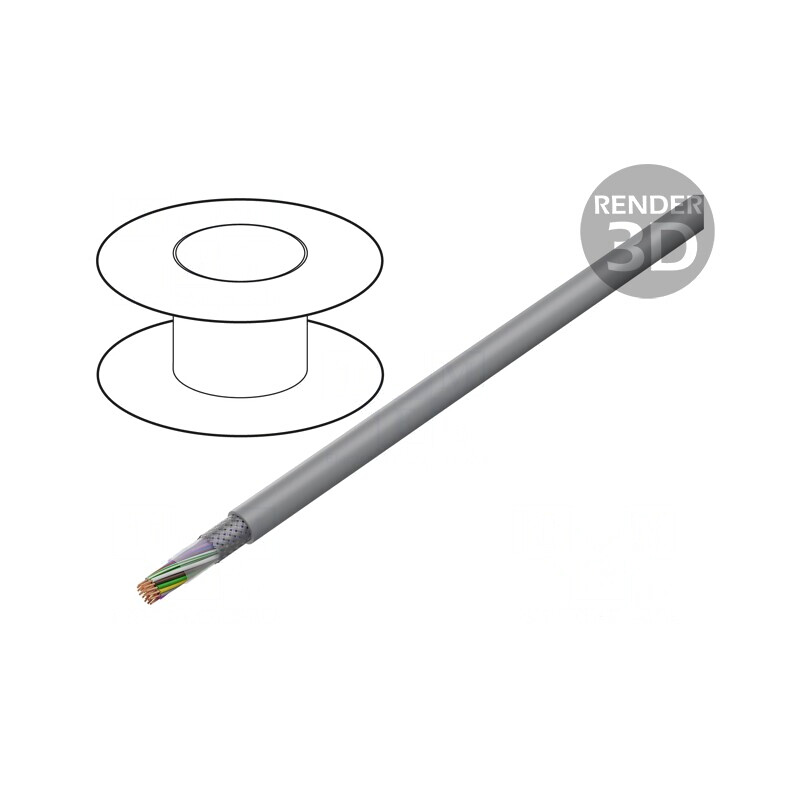 Cablu Ecranat PVC 25x0.75mm2 Cupru Cositorit | Electronic-mag.ro | Componente Electronice Cablu Ecranat PVC 25x0.75mm2 Cupru Cositorit | Electronic-mag.ro | Componente Electronice