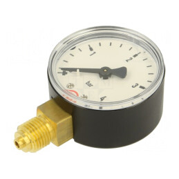 Manometru 0-4 bar 50mm pentru Lichide și Gaze | Electronic-mag.ro | Componente Electronice