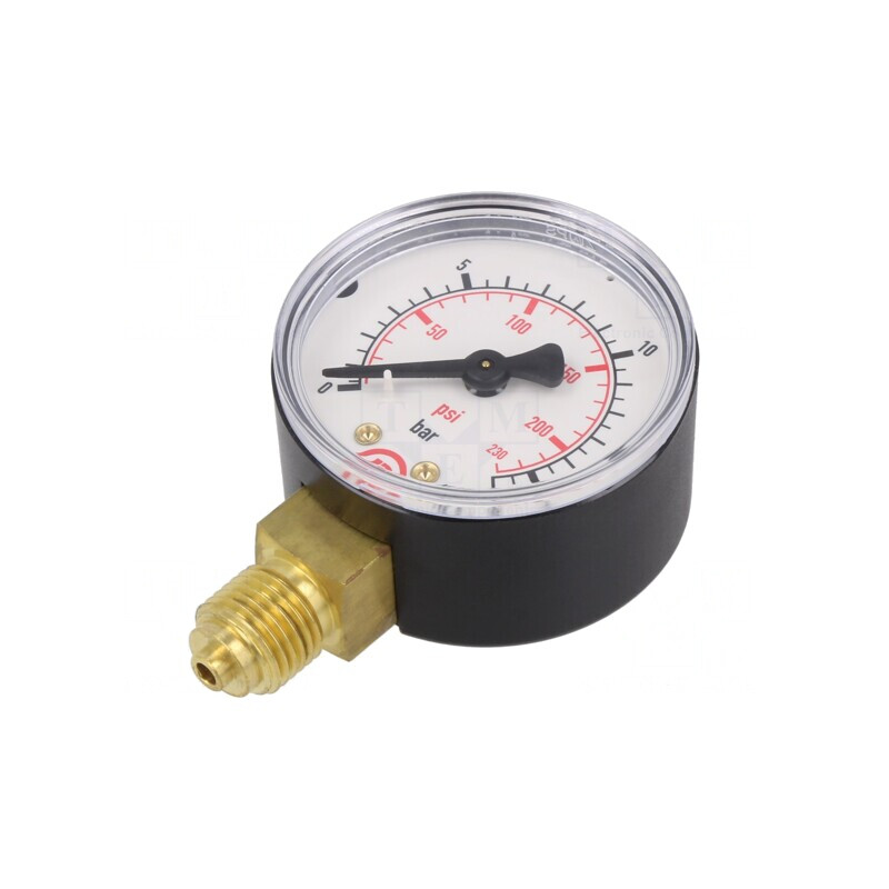 Manometru 16bar 50mm pentru Lichide și Gaze Inerte | Electronic-mag.ro | Componente Electronice