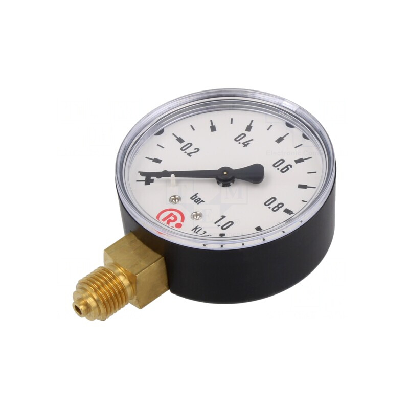 Manometru 0-1bar 63mm pentru Lichide și Gaze Inerte | Electronic-mag.ro | Componente Electronice