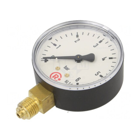 Manometru 0-6 bar 63 mm pentru lichide și gaze inerte | Electronic-mag.ro | Componente Electronice