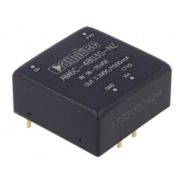Convertor DC/DC 6W 36-75V la 3.3V 1.5A | Electronic-mag.ro | Componente Electronice