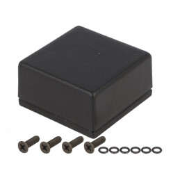 Carcasă Universală Aluminiu IP65 50x50x25mm | Electronic-mag.ro | Componente Electronice