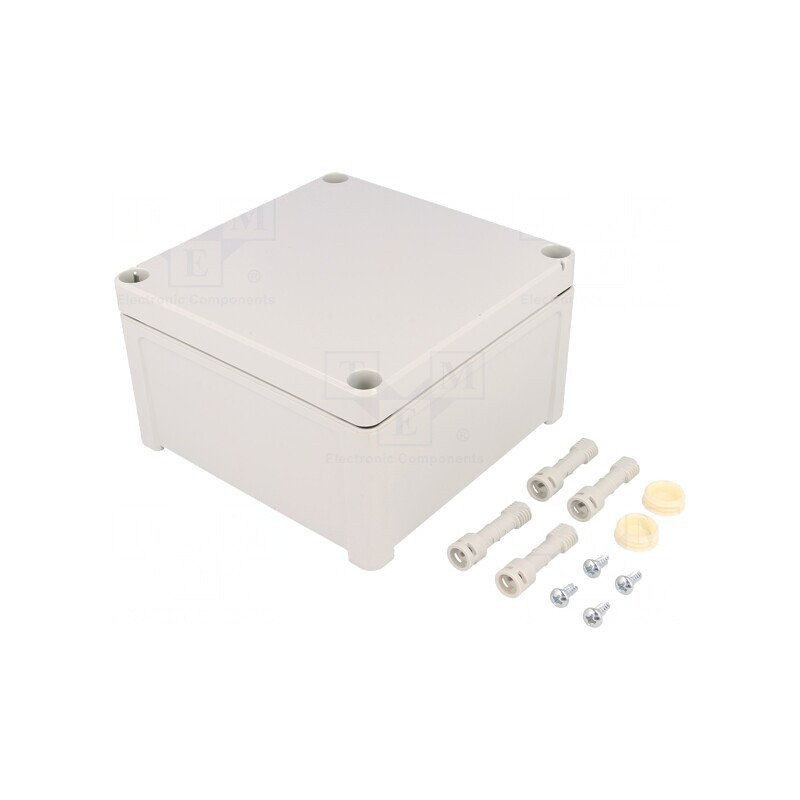 Carcasă Universală TEMPO ABS Gri IP65 130x130x75mm | Electronic-mag.ro | Componente Electronice Carcasă Universală TEMPO ABS Gri IP65 130x130x75mm | Electronic-mag.ro | Componente Electronice