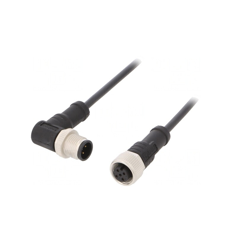 Cablu senzori automatizări M12 1m 4 pini | Electronic-mag.ro | Componente Electronice Cablu senzori automatizări M12 1m 4 pini | Electronic-mag.ro | Componente Electronice