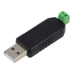 Convertor RS485 la USB cu Carcasă din Plastic | Electronic-mag.ro | Componente Electronice