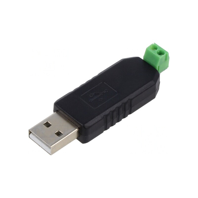 Convertor RS485 la USB cu Carcasă din Plastic | Electronic-mag.ro | Componente Electronice