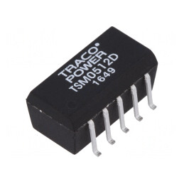 Convertor DC/DC 1W 5V la 12V / -12V | Electronic-mag.ro | Componente Electronice