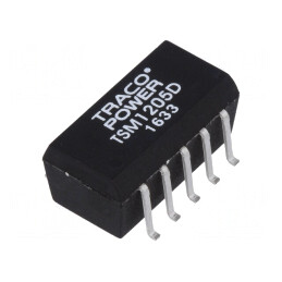 Convertor DC/DC 1W 10,8-13,2V la 5V/-5V | Electronic-mag.ro | Componente Electronice