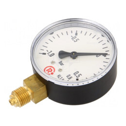 Manovacuumetru 63mm pentru Lichide și Gaze Inerte | Electronic-mag.ro | Componente Electronice