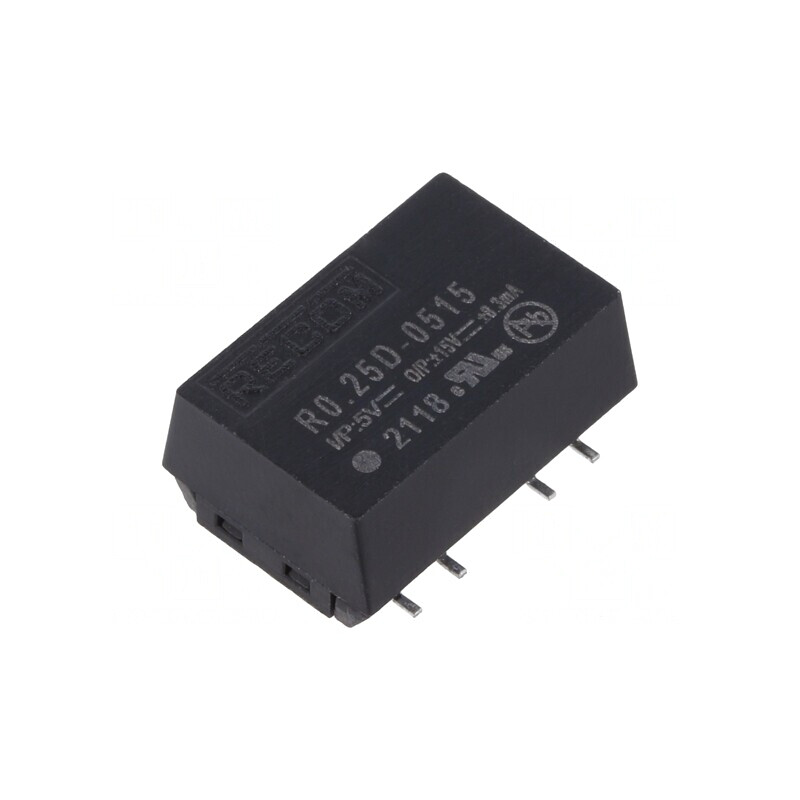Convertor DC/DC 0,25W 5V la ±15V | Electronic-mag.ro | Componente Electronice