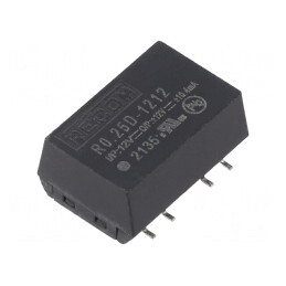 Convertor DC/DC 0,25W 12V SMD | Electronic-mag.ro | Componente Electronice