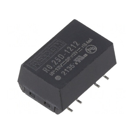 Convertor DC/DC 0,25W 12V SMD | Electronic-mag.ro | Componente Electronice