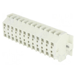 Regletă de Conexiuni 12 Piste 0,5-4mm2 550V 23A | Electronic-mag.ro | Componente Electronice