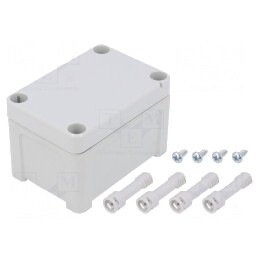 Carcasă universală policarbonat 65x95x60mm TEMPO | Electronic-mag.ro | Componente Electronice