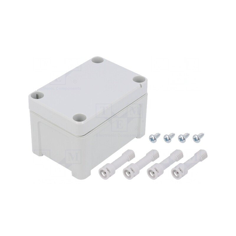 Carcasă universală policarbonat 65x95x60mm TEMPO | Electronic-mag.ro | Componente Electronice