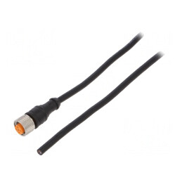 Cablu de Conectare M12 4 PIN 5m 250VAC 4A IP67 | Electronic-mag.ro | Componente Electronice