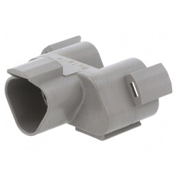 Adaptor în T gri 3 pini IP68 -20÷150°C | Electronic-mag.ro | Componente Electronice