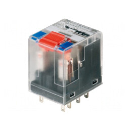 Releu electromagnetic 4PDT 12VDC 6A | Electronic-mag.ro | Componente Electronice