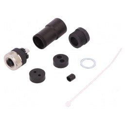 Mufă M12 5-Pin Mamă CANopen pe Cablu IP67 | Electronic-mag.ro | Componente Electronice