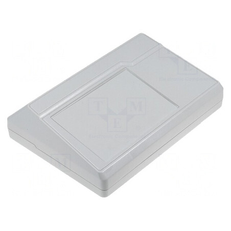 Carcasă Desktop ABS Gri Mat 275x200x83mm | Electronic-mag.ro | Componente Electronice