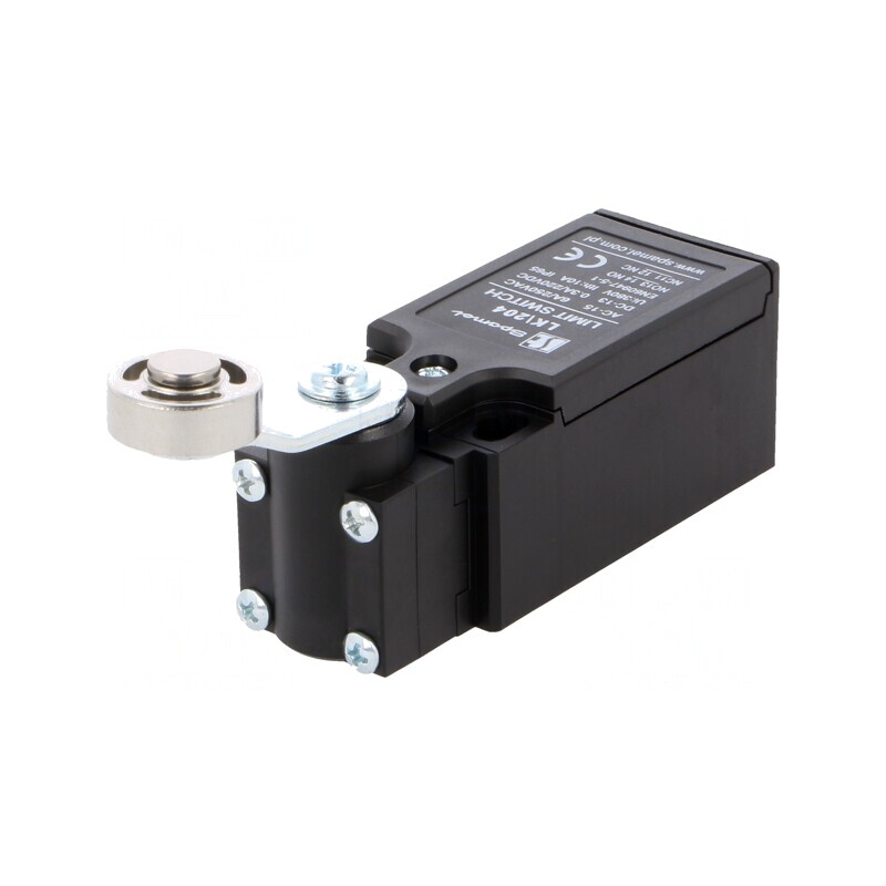 Limitator Cursă Manetă cu Rola IP65 5A 250VAC | Electronic-mag.ro | Componente Electronice