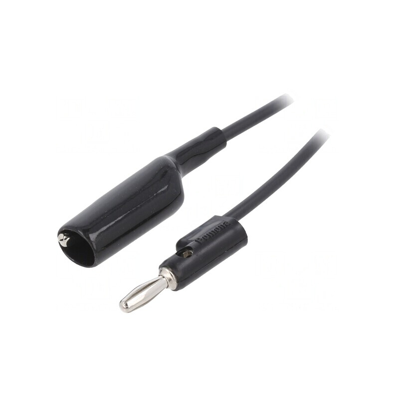 Cablu de măsurare cu mufă banană și clemă crocodil 30V 5A | Electronic-mag.ro | Componente Electronice